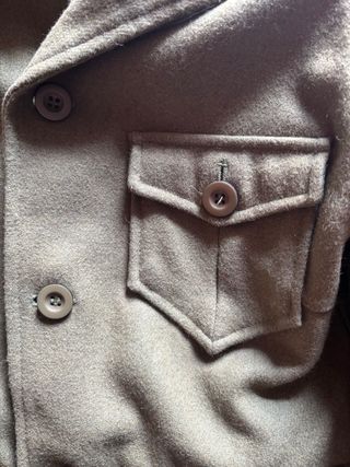 Chaqueta verde militar