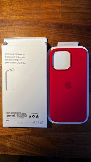 Funda iPhone 13 Pro Silicone Case (PRODUCT)RED