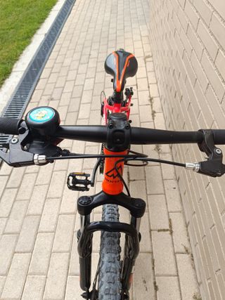 Bicicleta Monty KX7 24 pulgadas Roja