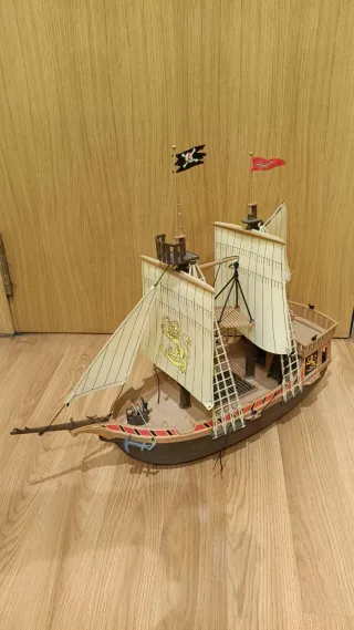Playmobil 3053 Barco Pirata con Accesorios