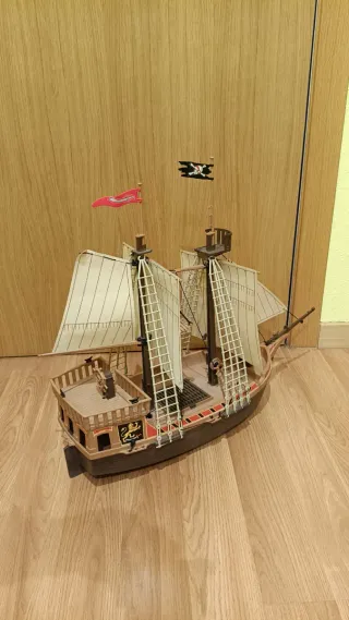 Playmobil 3053 Barco Pirata con Accesorios