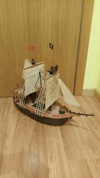 Playmobil 3053 Barco Pirata con Accesorios