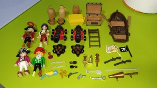Playmobil 3053 Barco Pirata con Accesorios
