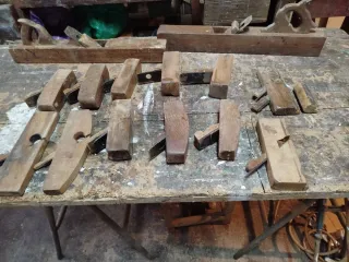 Cepillos de carpintero para trabajos curvos