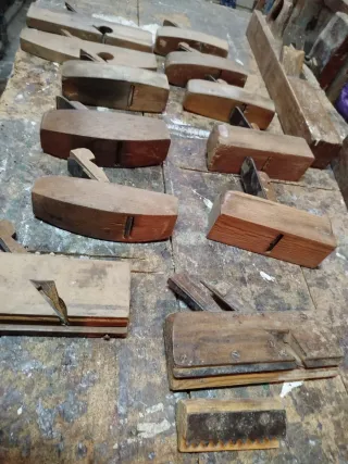 Cepillos de carpintero para trabajos curvos