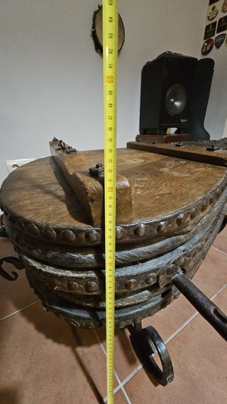 Fuelle de herrería antiguo