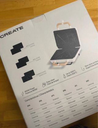 Sandwichera doble CREATE Stone Studio