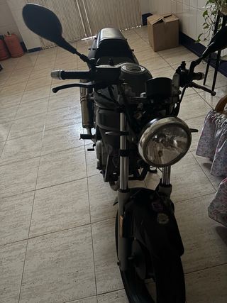 Moto 125cc Negra