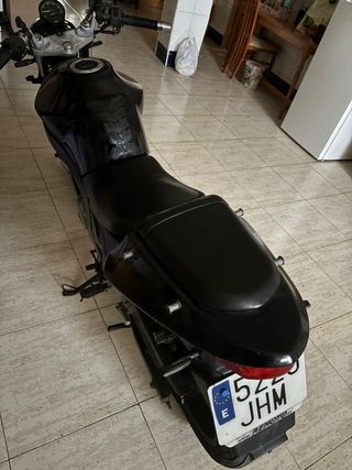 Moto 125cc Negra