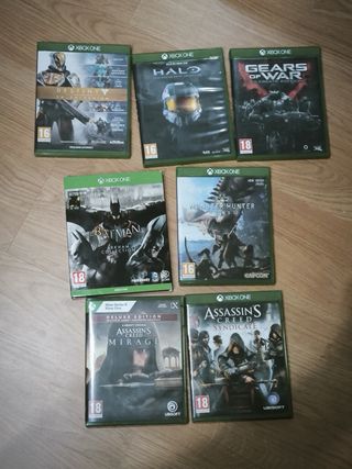 Xbox One X Negra + Base Carga y Mandos y juegos