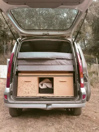 Cama Camper de Madera