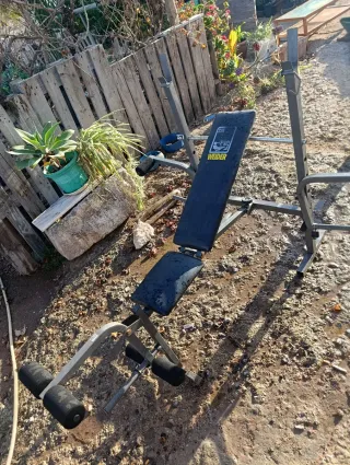 Banco de pesas Weider