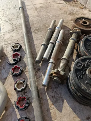 Banco de pesas Weider