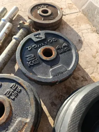 Banco de pesas Weider