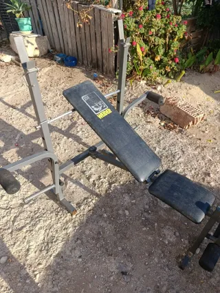 Banco de pesas Weider