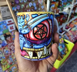 4 Tazze 2 Mickey e 2 di Halloween