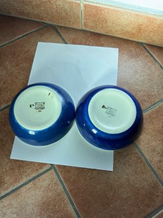 Coppia ciotole ceramica greca Keramikos