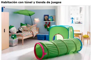 Casa y túnel de juego Ikea Busa