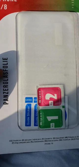 Protettore Schermo in Vetro per iPhone 7/8