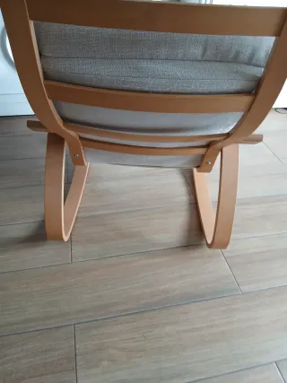 Sillón Mecedora Ikea Beige