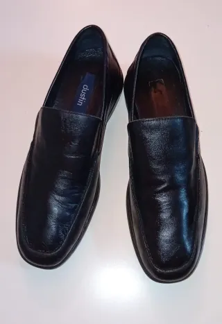 Mocasines Dustin Piel Talla 41 Negro