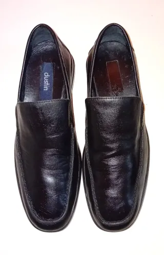 Mocasines Dustin Piel Talla 41 Negro