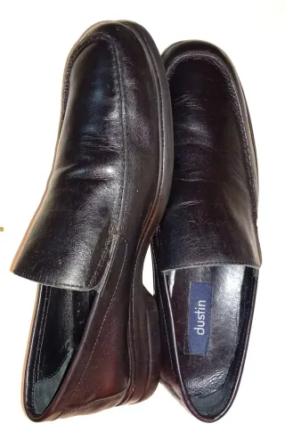 Mocasines Dustin Piel Talla 41 Negro