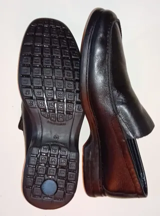 Mocasines Dustin Piel Talla 41 Negro