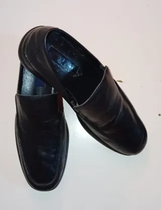 Mocasines Dustin Piel Talla 41 Negro