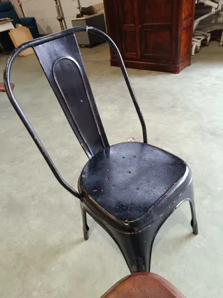 Sillas industriales estilo Tolix