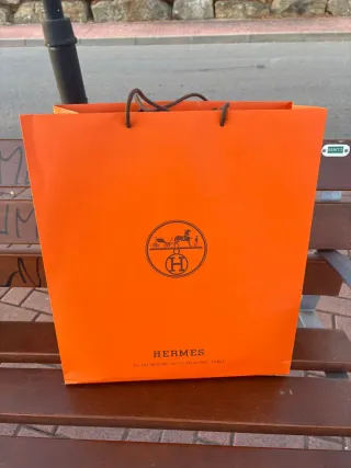 Bolso Grande Hermes Naranja