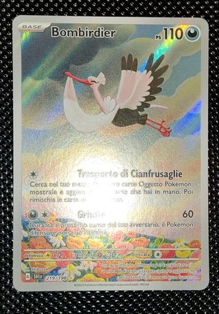 Pokémon - Bombirdier 219/198 Scarlatto e Violetto