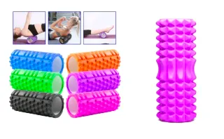 Rullo Massaggiante Foam Roller Fitness Yoga