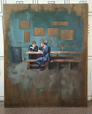 Quadri su commissione per la decorazione @aglezbarros