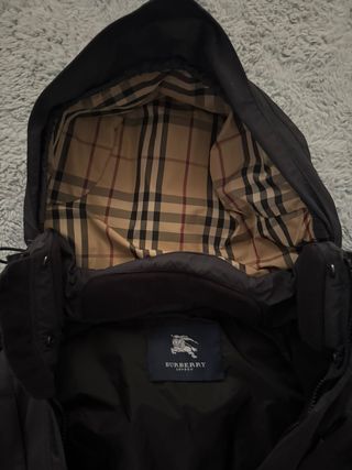 Abrigo Burberry Invierno Negro