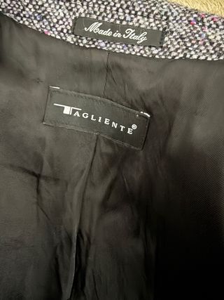 Cappottino donna grigio multicolor