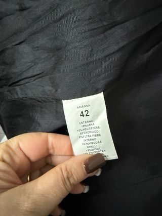 Cappottino donna grigio multicolor