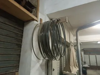 Sierras de cinta carpintería