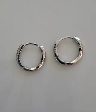 Pendientes Aro Plata S925
