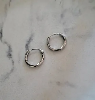 Pendientes Aro Plata S925