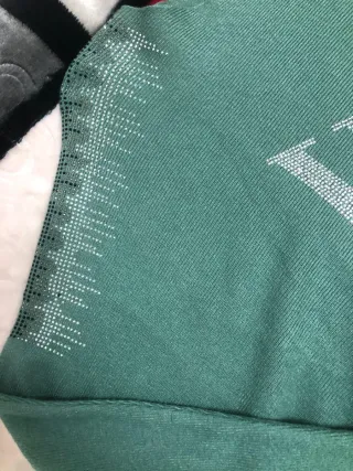 Jersey Moda Talla Única Verde Brillante