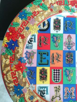 Piatto Versace Rosenthal Decorativo