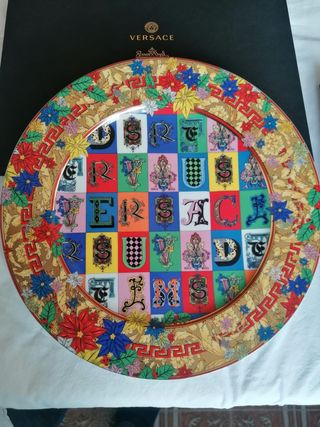 Piatto Versace Rosenthal Decorativo