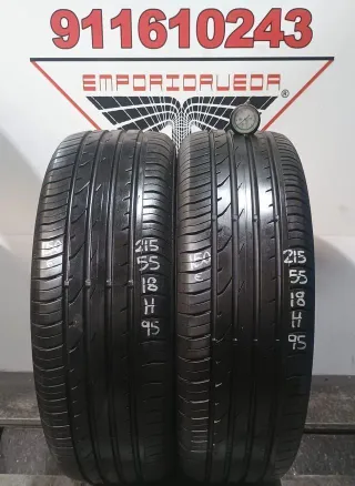 215 55 18 H CONTINENTAL NEUMATICO BARATO INCREIBLE