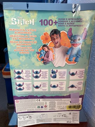 Peluche Interactivo Disney Stitch RealFX