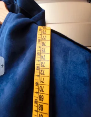 Abrigo Cortefiel Azul Talla M