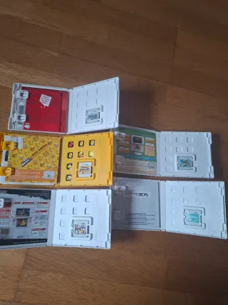 Confezione 5 Giochi Nintendo 3DS: Mario, Smash, Miitopia