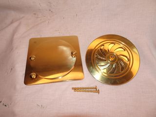 Mirilla de puerta en latón fundido