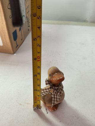 Anatra decorativa in ceramica