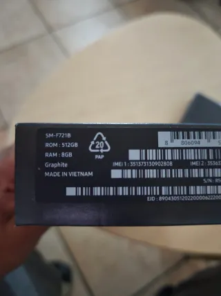 Samsung Z Flip 4 512GB Nero